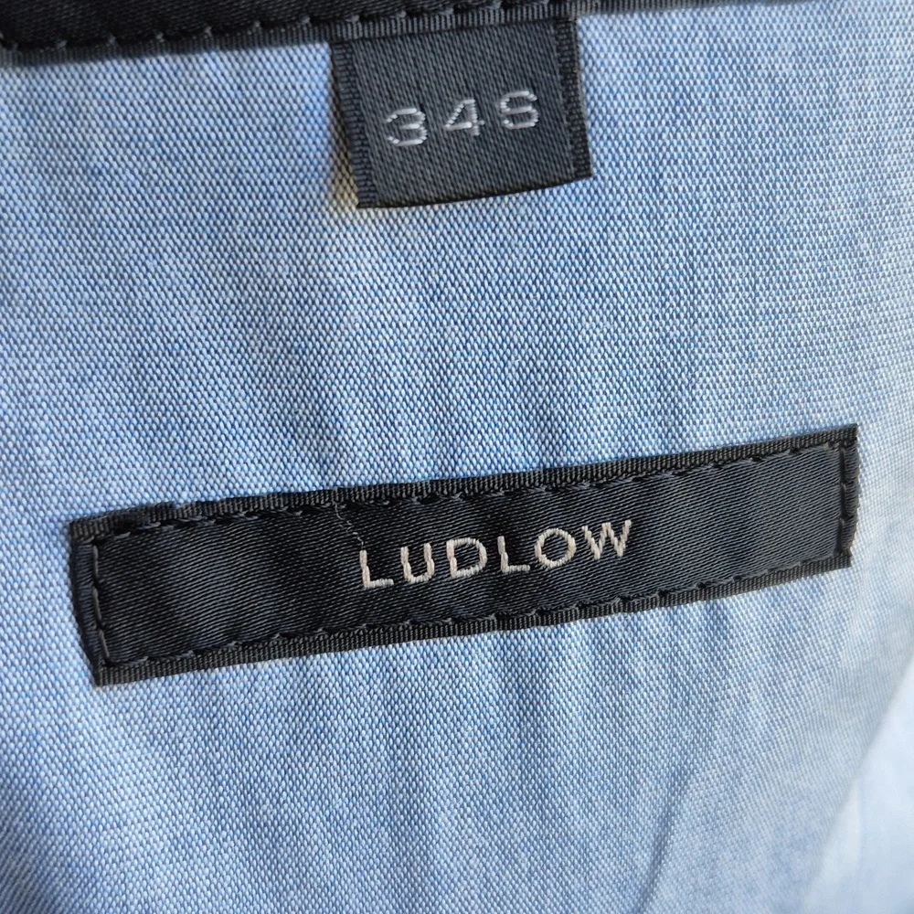 J CREW Ludlow Grey Solid Carpini Cloth Cotton Sz 34 S Mens Sport Coat‎ Blazer